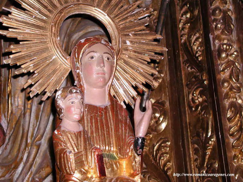 VIRGEN DE SARSAMARCUELLO (DETALLE)